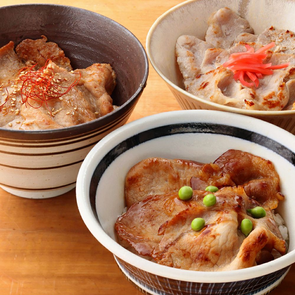 北海道十勝豚丼セット（醤油味6袋・塩味2袋・生姜味2袋）