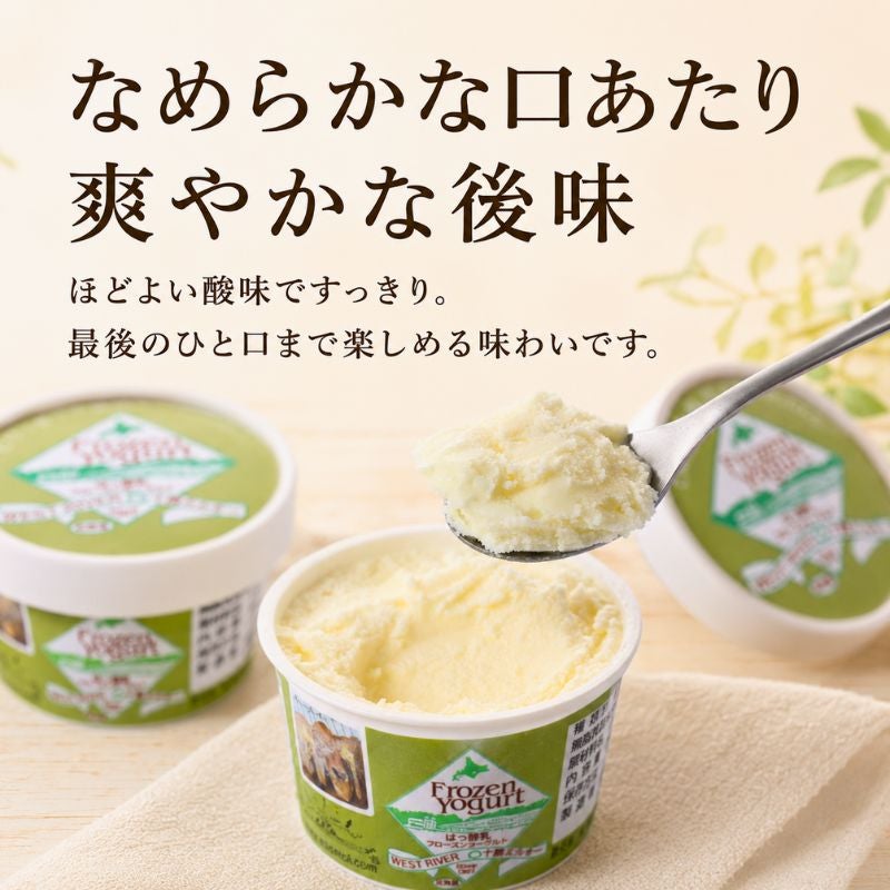 北海道・十勝フローズンヨーグルト（はっ酵乳）100ml×10個セット